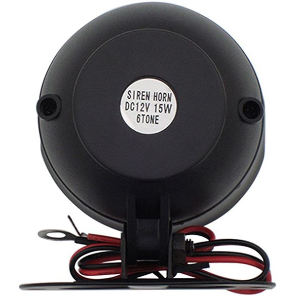SUPER LOUD 6 Tone Electronic Loud Siren for Car Alarm System MaxAudio